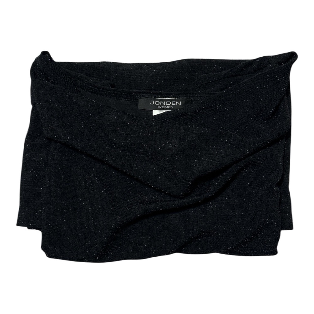 Women's Black Sparkling Blouse